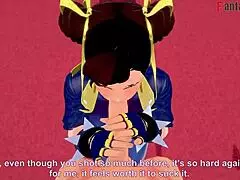 Chun-Li Blowjob and Fucking in Street Fighter Fantasy
