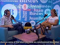 Kata Sanchez! Bo ta vroča milf zdržala, da ne konča na vibracijski mašini med podcastom?