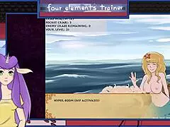 avatar blonde tits in four elements trainer part 36 😍