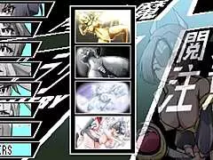 in this 3d cartoon game, buzama gets banged in a wild futanari gangbang with creampie and bdsm action