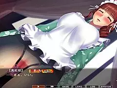 Maid-san to Boin Game Hozuki escena 2 inglés