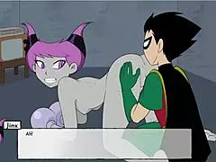 18Titans Episode 43 - Deep Adventures with Raven and Jinx in Anime