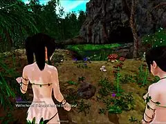 in harem hotel 405, big tits and cute outfits everywhere