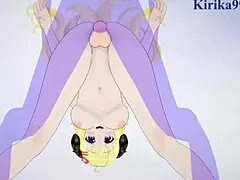 Shirakami Fubuki And Tsunomaki Watame Intense Sex In Hololive Hentai