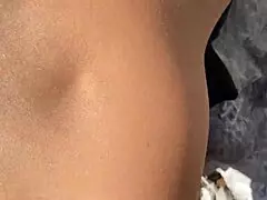 Pretty Babe Flashes In Woods