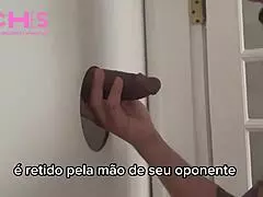 Big tittied redhead strokes blonde futa's huge cock in public outdoor contrast