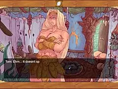 hey that magic dorm 2 psychedelic hentai game ep 1 has this weird goddess with huge monster cock in sexy outfit saving the world through 3d cartoon anime sex