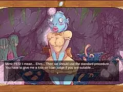 hey that magic dorm 2 psychedelic hentai game ep 1 has this weird goddess with huge monster cock in sexy outfit saving the world through 3d cartoon anime sex