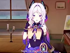 Citlali gives wild blowjob in Genshin Impact fantasy by FantasyKing3! 😍