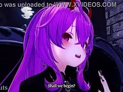 This vampire queen seduces and dominates a hunter into submission.