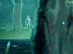 Baldur's gate 3 features detailed naked playthrough with halsin romance leading to explicit gay penis and ass sex scene without mods