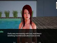 Min nya familj visar het tjej i doggystyle med fasta tuttar i 3D hentai-stil