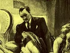 Vintage erotic drawings