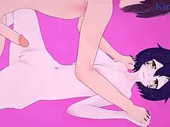 hey, check out utena hiiragi and haruka hanabishi in magia magenta hentai with intense creampie sex