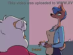 Hey, what’s up with these two girls sharing one bed in this hot hentai scene?