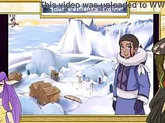 Avatar: Last Airbender Trainer Part 9 - New Route with Brunette Teacher and Small Tits