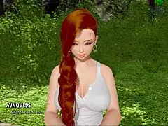 Ripples 34 καμπυλωτά βυζιά σκίζει ρούχα γαμήσι