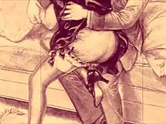 Yo, let’s talk about these vintage erotic drawings from way back!