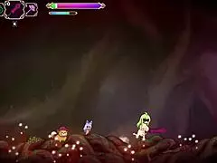 Feeling the monster cock in this futanari boss fight