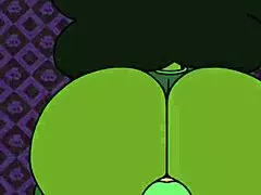 carol's bombastic workout turns into wild futanari hentai group banging