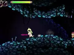 Feeling the monster cock in this futanari boss fight