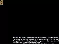 Harem hotel adventure in anime game 284