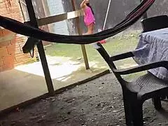 Colombian Neighbor Begs for Help with a Naughty Offer