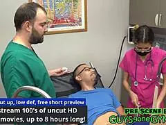 the cum clinic extraction 6 - angel ramiraz with moaning and spreading