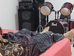 man masturbates his big cock in front of the camera, usa domination fetish solo 😎