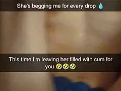 Cheating Cumslut Begs for Creampie!