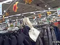 Gorgeous Czech Nympho Gets Seduced in Mall for Horny Group Anal Banging in POV 😏