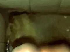 he strokes his big cock in a solo session