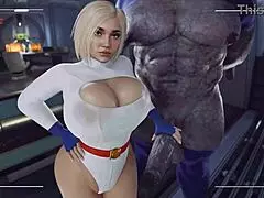 Darkseid, You Gonna Breed Power Girl with That Huge Cock?
