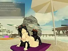 Just saw wild roblox porn with anal and deepthroat action