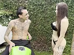 pati novinha couldn't resist and ended up posing as a bunny