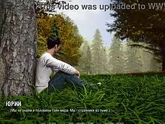 Nerdy slet likt pik in openbare acrobatische duik