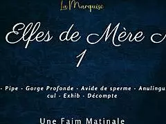 Cum Hungry French Elves Talk Dirty Outdoors!