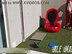 Katrina punk fucks her personal trainer in gym class