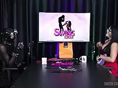 Ramona's 69 Compilation with Tifany Rocha in Sheer Red Lingerie