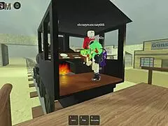 she's afk, everyone fucks her in this wild gangbang!