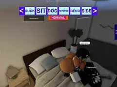 Caught some wild roleplay action on Roblox, hilarious!