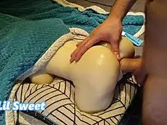 i love fucking this little friend's tight ass and pussy so much 😍