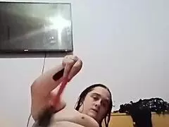 I'm So Horny Alone At Home, Masturbating My Wet Pussy With Toy For Multiple Orgasms!