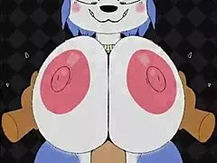 Krystal and Fox McCloud in Furry Game