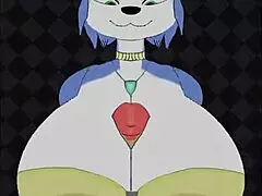 Krystal and Fox McCloud in Furry Game