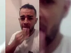 Coroa Pays Me to Suck His Dick in Gym Locker Room