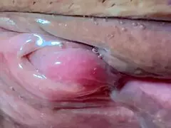 Amateur Pink Pussy Fucked Close-Up 106 Days After Losing Virginity