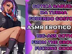 Gothic Colleague Whispers Forbidden Desires