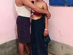 Hot Indian Stepmom Fucked in Tight Pussy by Stepson Daily. Late Home Means Ass Punishment!