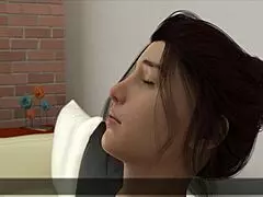 SHY GIRL CANT BREAKUP COZ SHES A LESBIAN! Sex game with fingering lick masturbation and hairy pussy muff diving.